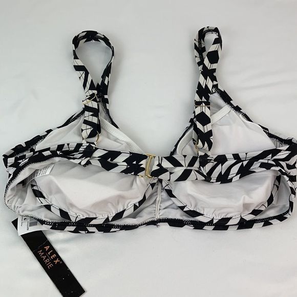 Bikini Top with Floating Bra Built In Size 14 - Picture 5 of 5